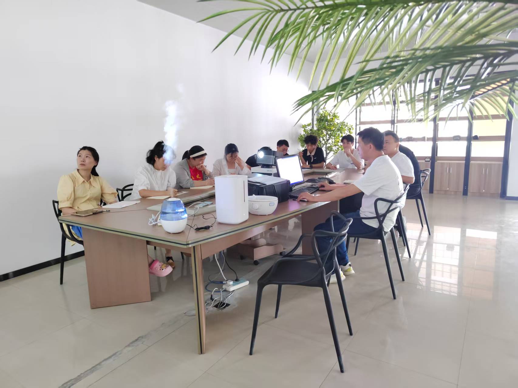 Sesiune de instruire privind cunoștințele umidificatorului