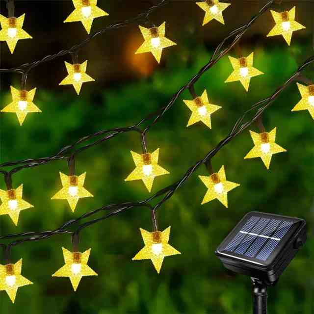 Lumini solare Twinkle Star 50 LED